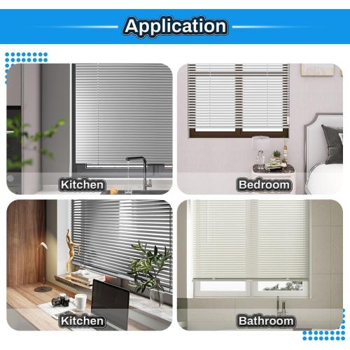 2 Pack 35 Blind Wand Replacement, White Tilt Wand with Hook and Grip for Vertical Blinds, Mini Blind Rod Stick Replacement for Window Curtains & Cordless Shades