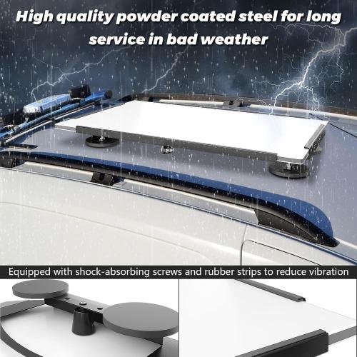Starlink Gen 3 Flat Mount Kit, Starlink Standard Dish Magnetic Quick Release Roof Mount Kit for RV, Vans, Boat, Overlanding