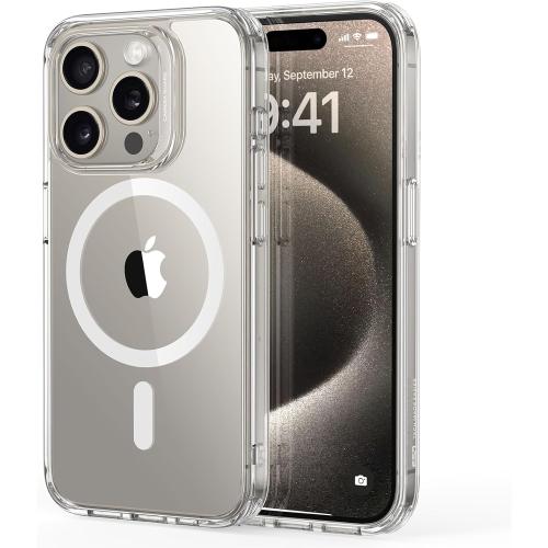 ESR for iPhone 15 Pro Max Case for MagSafe, Anti-Yellowing, Clear