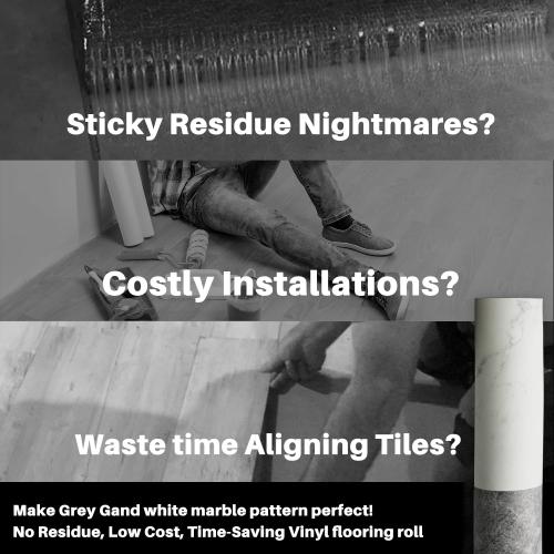 Checkered Peel and Stick Vinyl Flooring Roll – 15.7x 236 Matte Finish Self Adhesive Floor Paper with Wear Layer, Covers Old Floors, Quick Fix for Flooring Jobs, 1-Person Update for Kitchen, Bathroom