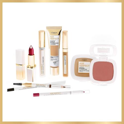 L'Oreal Paris Age Perfect Radiant Serum Foundation with SPF 50, Cream Beige, 1 Ounce