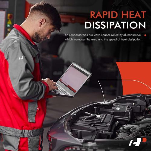 A-Premium Air Conditioning A/C Condenser