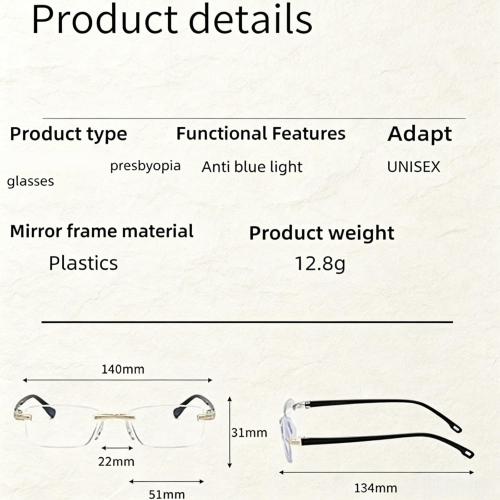 VisionPro - Premium Glasses, Anti-Blue Light Glasses, Reading Glasses