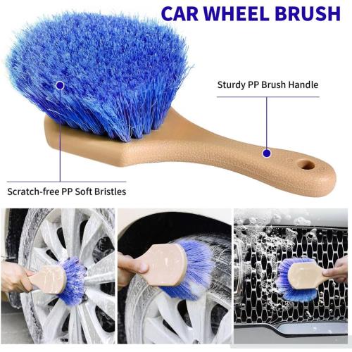 62'' Car Wash Brush with Long Handle Chenille Microfiber Car Wash Mop Mitt Car Cleaning Kit Windshield Window Squeegee Car Duster Microfiber Towels Wheel Tire Brush for Cars RV Truck Boat