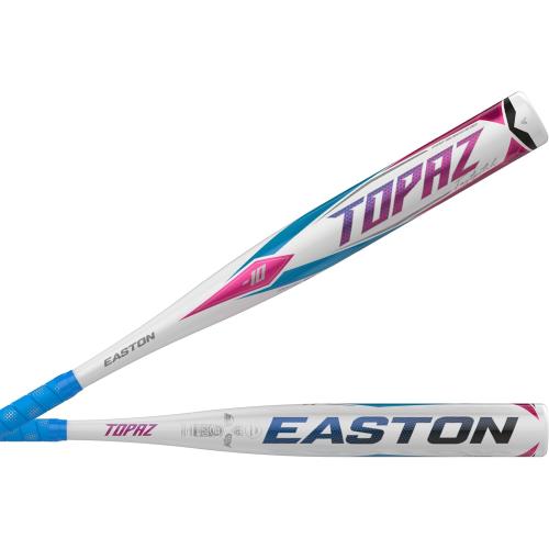 33 inch Easton | Topaz Fastpitch Softball Bat | -10 Drop | 1 Pc. Alloy | Approved for All Fields
