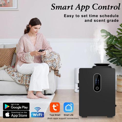 2026 Upgraded HVAC Scent Diffuser Machine for 6000 Sq.Ft,Waterless Diffuser