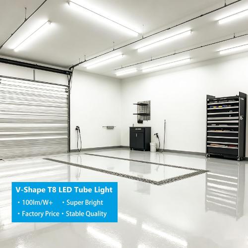 4 Foot 5000K T8 LED Bulbs T12 Fluorescent Tube Replacement | 36W 3600LM, G13 Big-Pin, F32T8 F40T12 LED Replacement, Dual-End Powered Type B Ballast Bypass Shop Lighting