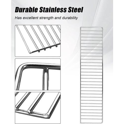 47004 Grill Warming Rack for Bull 30 Gas Grill, Heavy Duty 304 Stainless Steel Grill Replacement Warming Rack Fits for Angus Outlaw Lonestar 4 Burner & Bison Charcoal BBQ Grills