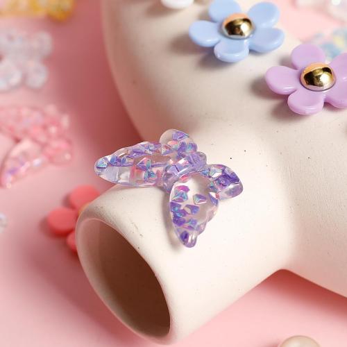 Ziigole Pink Butterfly Shoe Charms for Women, Flower Shoe Charm for Summer Clog Sandal, Pearl Shoe Decoration Charms Accessories, Party Favor, Ideal Gift