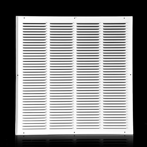 20x20 Return Air Grille(Duct Opening Size),Air Return Vent Cover,Flat Vent Cover,Rejillas De Aire Acondicionado para Casa,Return Air Grilles,Outer Dimensions:21.75Wx21.75H(20Wx20H, Duct Opening)