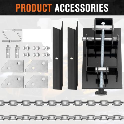 Transmission Jack Adapter for Cars&Trucks,1100 lbs/0.5 Ton Capacity Gearbox Removal Tool,Fits Hydraulic Floor Jack Conversion,Double Safety Chains for Passenger Cars,Light-Duty Truck Transmissions