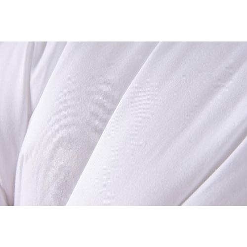 Throw Pillow Inserts, 20x20 Inch Decorative for Sofa, Bed and Chair, Cotton Cover, Set of 2, White