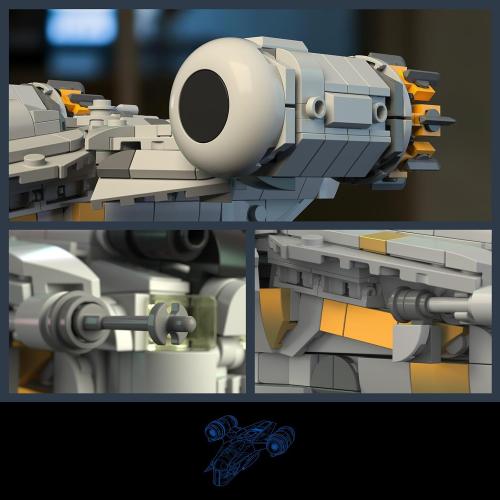 Firefly Spaceship Building Blocks Sets Space Aircraft Mode Toy Set Compatible with Lego Creative Bricks Building Toys for Adults Aged 18