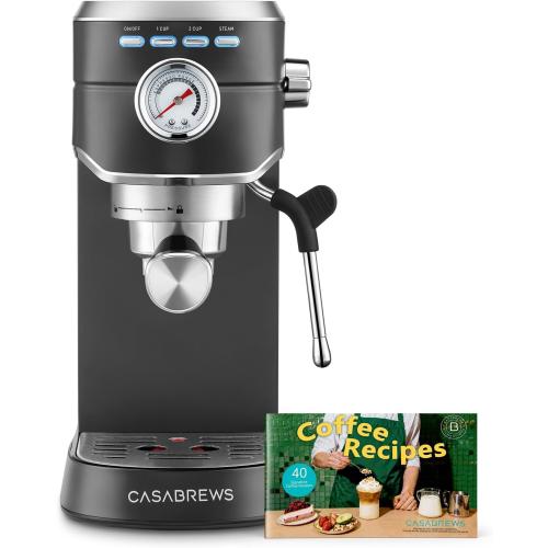 CASABREWS CM5418 Espresso Machine, Espresso Coffee Maker with Steam Wand