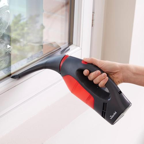 Vileda WindoMatic Power Window Vacuum Cleaner, Handheld and Portable Electric Window Cleaner, UK Version