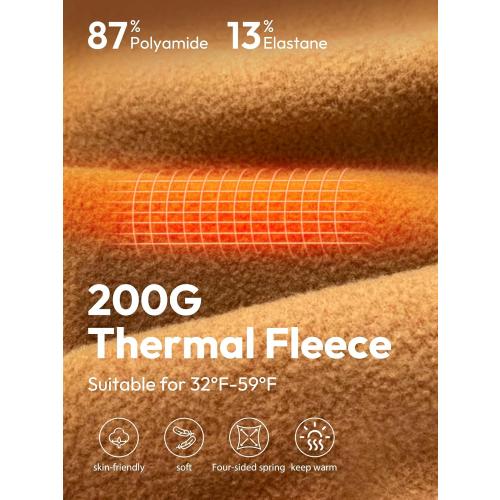 Womens Fleece Lined Tights Control Top Triangle Crotch Thermal Leggings Fake Translucent Warm Stockings