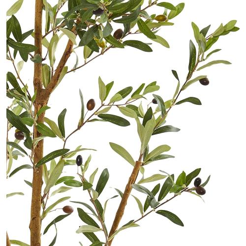 Nearly Natural 82in Olive Artificial Silk Trees