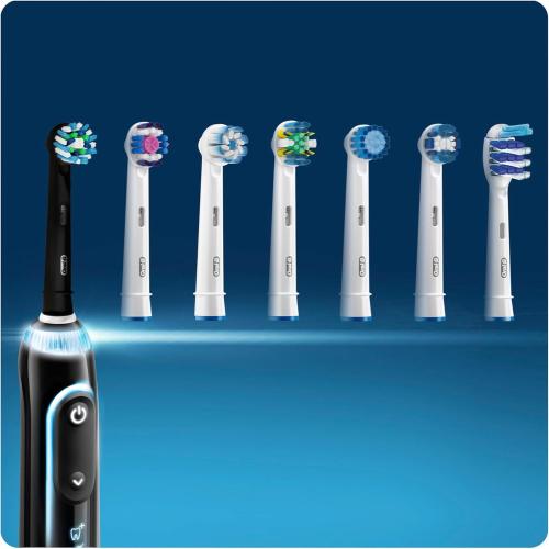 5 PCS Oral-B CrossAction Toothbrush Heads - 16 Degree Bristles for Superior Cleaning