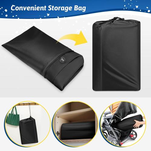 YOREPEK Padded Car Seat Travel Bag Backpack Compatible with All Nuna Pipa Car Seat and Base, Infant Car Seat Bags for Air Travel with Shoulder Straps, Carseat Cover with Side Pocket, Protective Feet