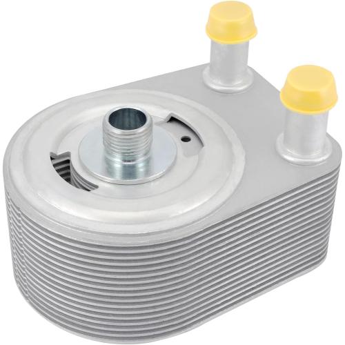 AULINK 4792912AD Engine Oil Cooler (3.5L V6) Compatible with Dodge Magnum 2005-2006, Compatible with Chrysler 300 2005, Replaces 4792912AC 4792912AE