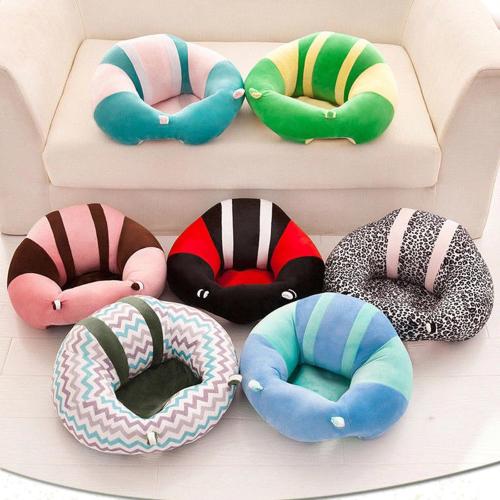 Baby Support Seat Plush Sofa,Infant Learning to Sit Chair Keep Sitting Posture for Newborn Sofa Chair Baby Sitting Chair, Green