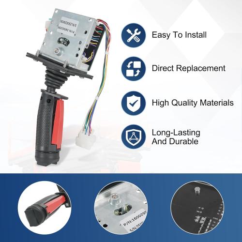 Joystick Controller 1600295 JLG1600295 Compatible with Scissor Lift E2 1532E2 1932E2 2032E2 2632E2 2646E2 3246E2
