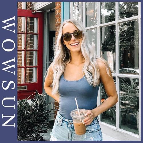 WOWSUN Retro Polarized Sunglasses Womens 2026 Trendy Round Classic Glasses