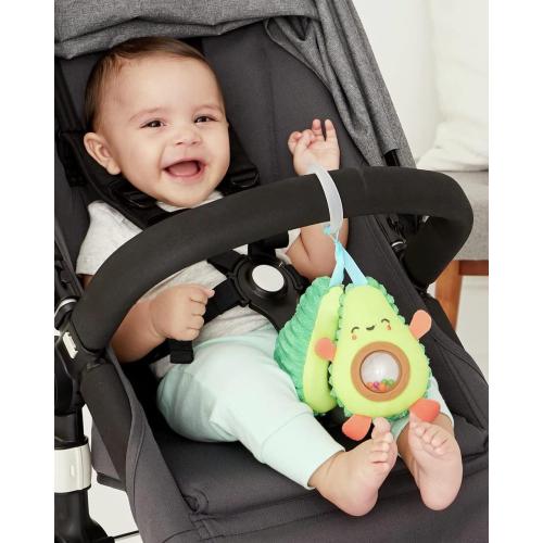 Skip Hop Farmstand Avocado Baby Stroller Toy