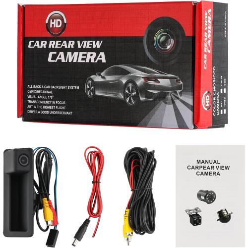 AHD 720P Car Reversing Camera               170 Degree Wide Angle Car Night Vision Rear View Camera Parking Camera Waterproof