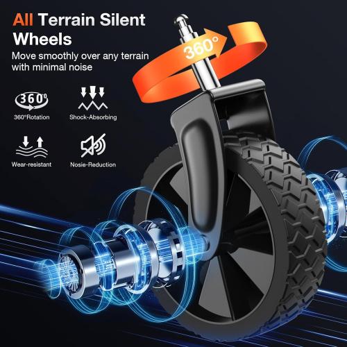 Foldable Wagon with Extended Tailgate: Collapsible Large Capacity Folding Wagon - Heavy Duty Utility Carts for Shopping,Garden,Sports,Groceries,Apartment,Camping,Outdoor - Black