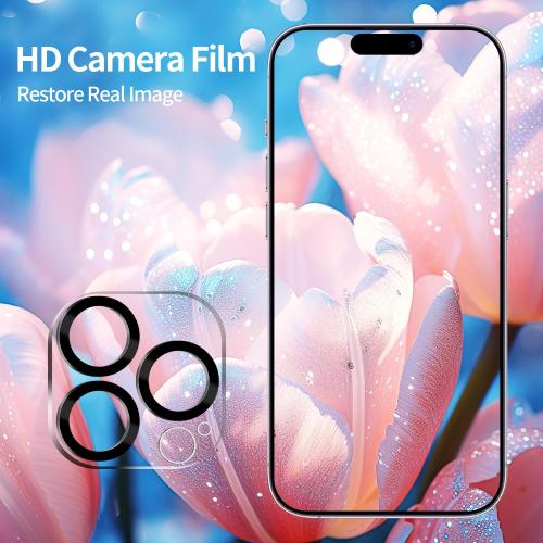 PEHAEL 2 2 Pack for iPhone 15 Pro Max Privacy Screen Protector with Camera Lens Protector Full Coverage Anti-Spy Tempered Glass Film 9H Hardness Easy Installation Bubble Free [6.7 inch]