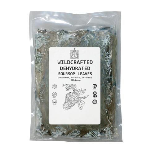 EasyShopIndo® Dried Leaves 600  Organic Soursop Guanabana Graviola Guyabano Herbal Health Tea