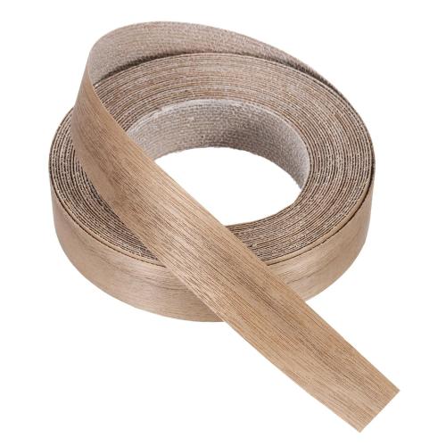 PATIKIL Walnut Edge Banding, 1 Inch x 25 ft Wood Veneer Tape Pre-glued Flexible Plywood Edge Banding with Hot Melt Adhesive for Furniture Restoration