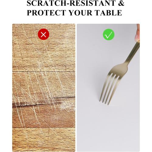 Pure White Plastic Table Cover Protector, 24 x 48 Waterproof Easy Flat PVC Desk Pad Mat, 1.5mm Thick Rectangle Vinyl Table Top Protector for Dining Room Table, Office, Dresser