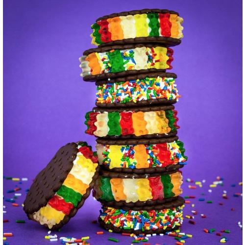 Haribo GoldBears 5oz, Gummi Candy Display Fixture (72 Count)