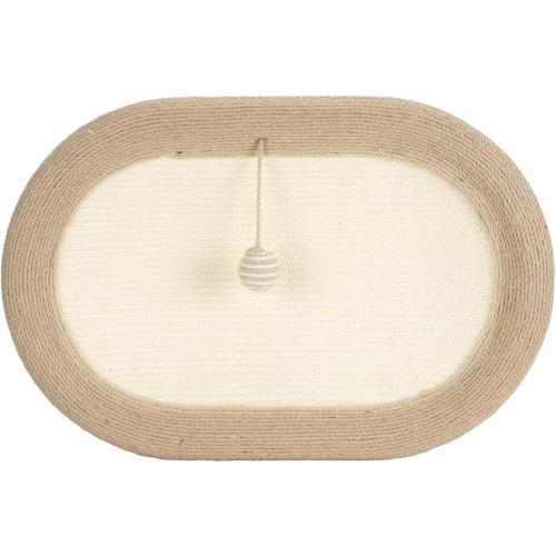 Cat Scratcher Bed, Cat Bed Scratching Board Bowl Sisal Cat Scratcher for Indoor Cats Grinding Claw Cat Scratcher for Small Cat Kitten, Furniture Protector
