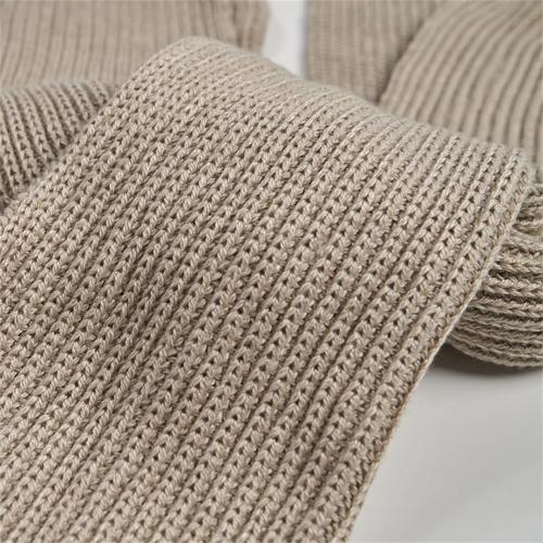 Women's Solid Wool Knitted Scarf Thickening Warm Neck Protection Hooded Wraps Shawl