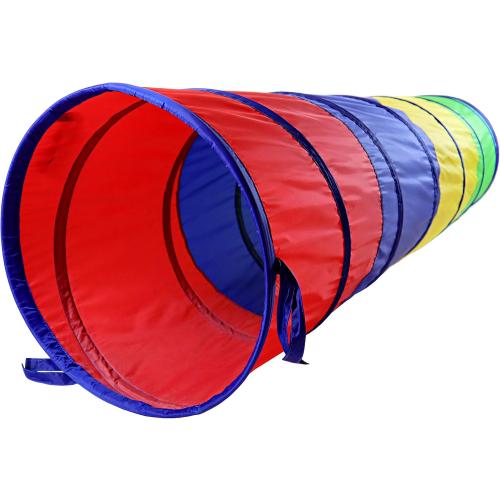 NARMAY® Play Tunnel Easy Key Pop Up Tunnel for Kids Indoor/Outdoor Crawl - 19 Dia. x 72 inch