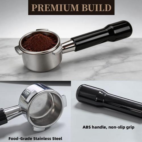 54mm Bottomless Portafilter Fit Breville Barista Express with 20g Basket