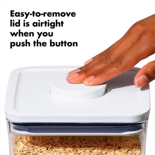 OXO, Good Grips Pop Container - 4.4 Qt/, Airtight Food Storage Containers, 142 Fl Oz