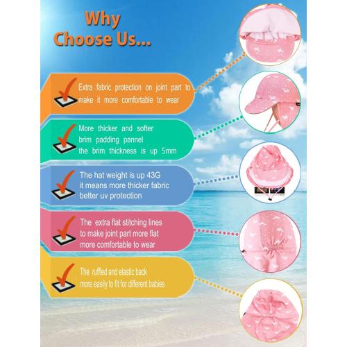 Pink 12-18M weVSwe Baby Swimsuit Girl Rash Guards Sun Protection Infant Long Slevee Bathing Suit Quick Dry with Sun Hat 0-3 Years