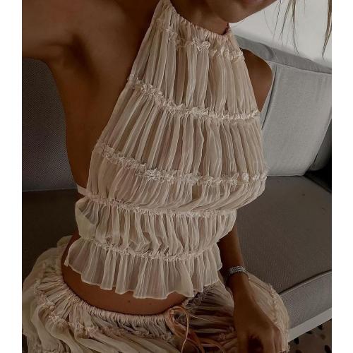 Size M...Women Y2K Skirt Set Outfits Strapless Crop Top Bodycon Midi Skirt Dress Sexy 2 Piece Knit Outfits Skirt Summer