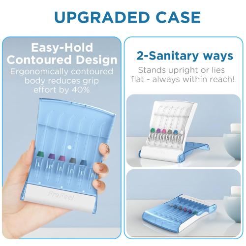 Convenient Storage Case for Waterpik Replacement Tips, No Tips Included