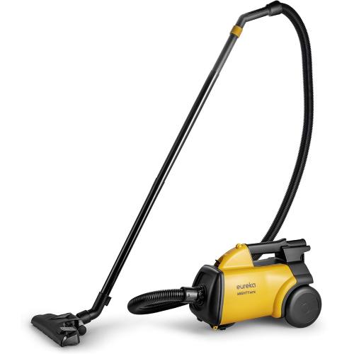 Eureka 3670M Canister Cleaner, Lightweight Powerful Vacuum for Carpets and Hard floors, w/ 5bags,Yellow