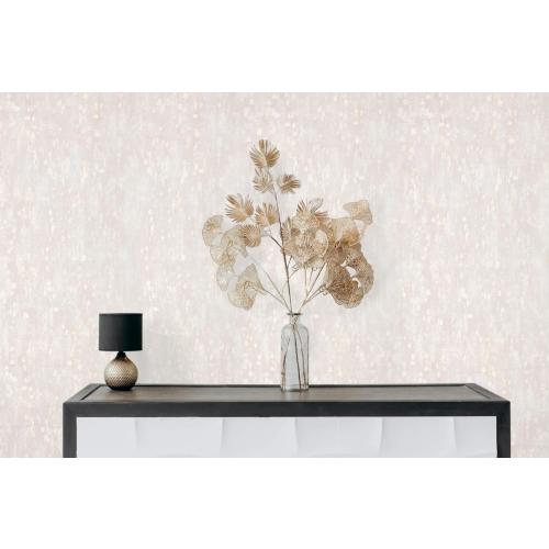 Ivory, Gold Crocodile Print Removable Wallpaper Peel & Stick, Waterproof, Self-Adhesive Easy to Apply, No Mess 20.8inx32.75ft Double Roll -Modern Wallcovering for Bedroom & Bathrooms