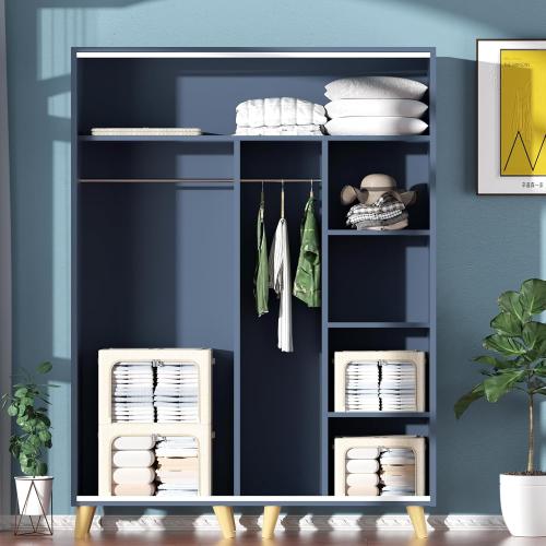 CYhom 3Pack Foldable Storage Bins - Frame Storage Box Linen Fabric Stackable Clothes Container Organizer with Clear Window & Carry Handles Large Capacity (Extra Large-100L, Beige)