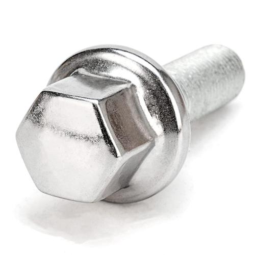 20pcs Wheel Lug Bolts M12x1.25 for 2014-2022 Jeep Cherokee, Upgrade 19mm Hex Length 28mm, Replace# 611-005 Compatible with Dodge Dart, Compass, Renegade, Chrysler