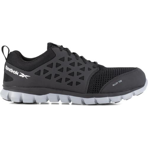 Reebok Work Men's Rb4041 Sublite Cushion Safety Toe Athletic Work Shoe Black - w7,5