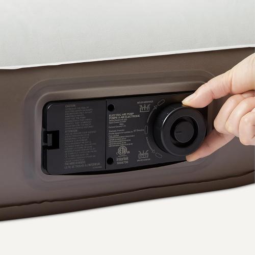 Amazon Basics Air Mattress Queen with Built in Pump, Inflatable air Mattress