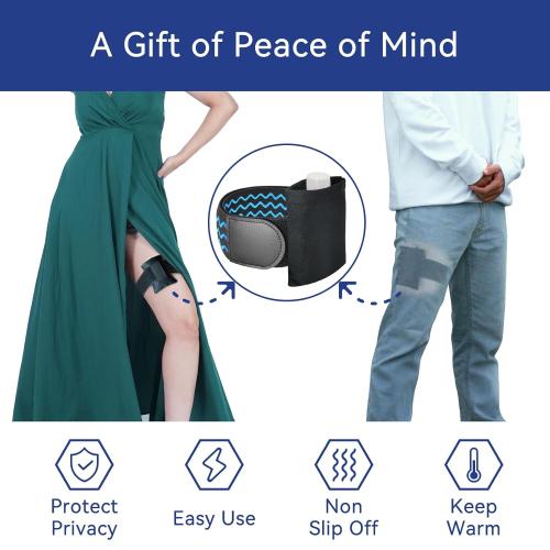 Urine Test Complete Kit - Smaller 3oz Translucent Empty Bottle, Non-Falling and Hi-Stretch Hidden Leg Strap, Urine Test Temperature Strips and Velour Lining Sample Bag, Urine Test Practice Kit at Home